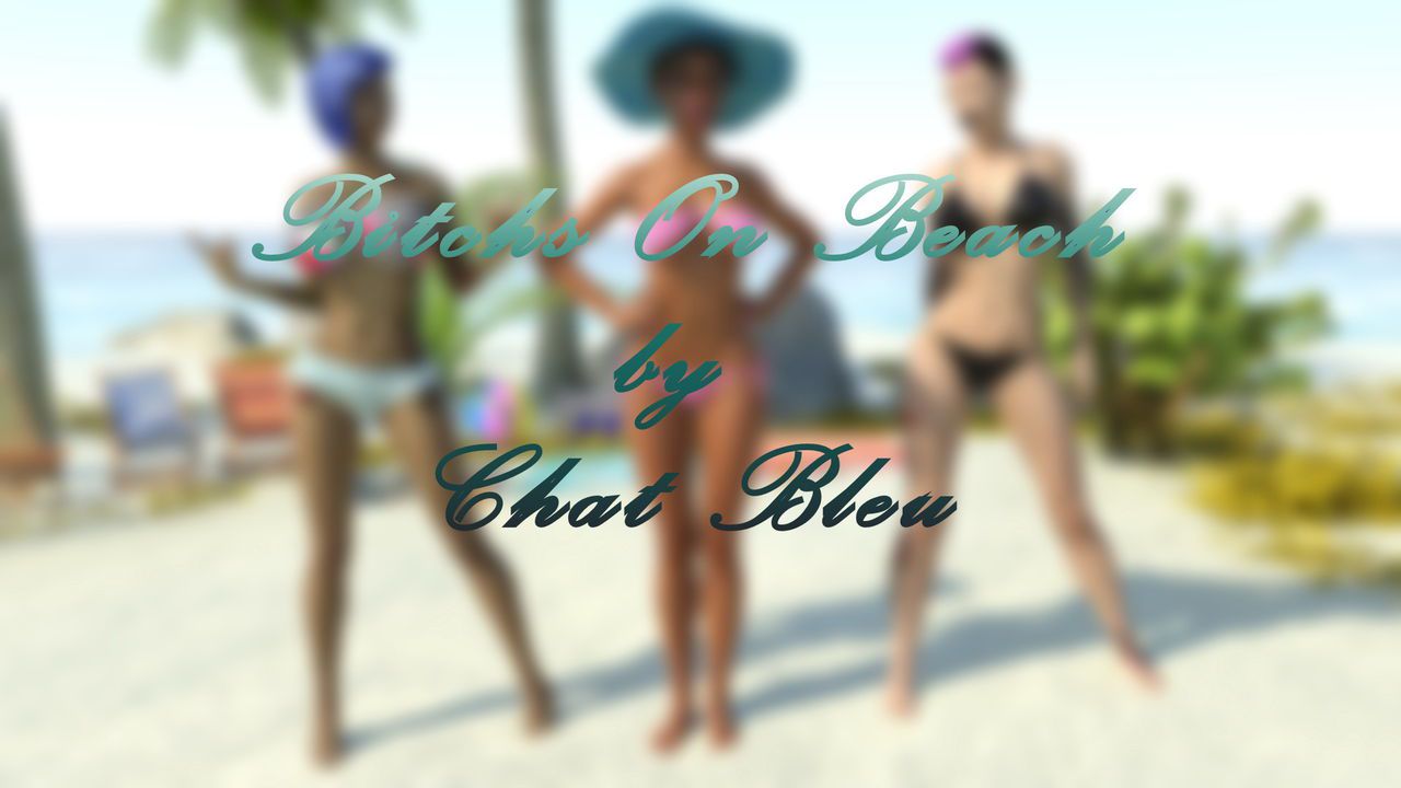 Artist Chat Bleu - Bitchs On Beach 1