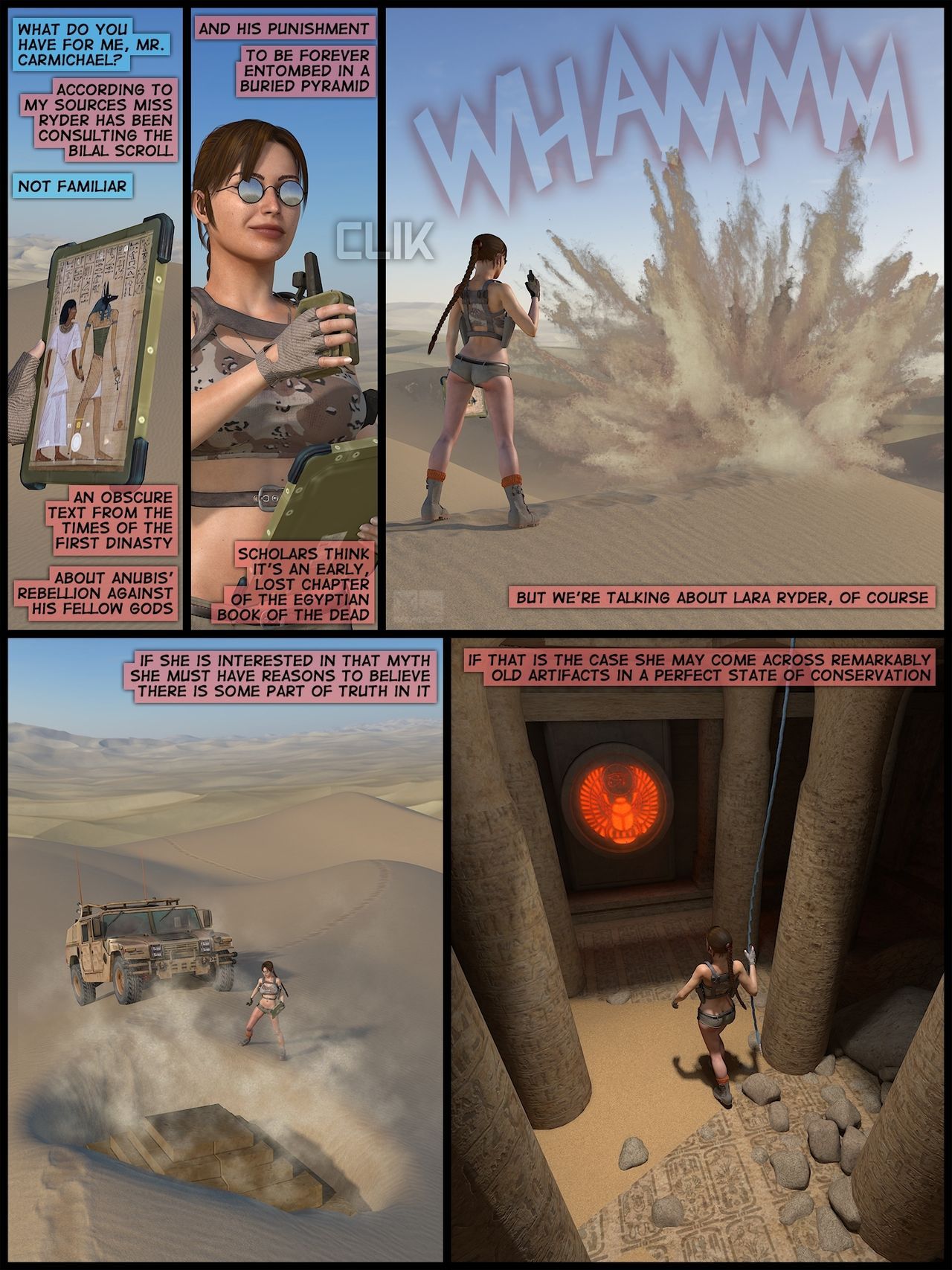 (Briaeros) Lara Ryder at the Anubis Gateway 2
