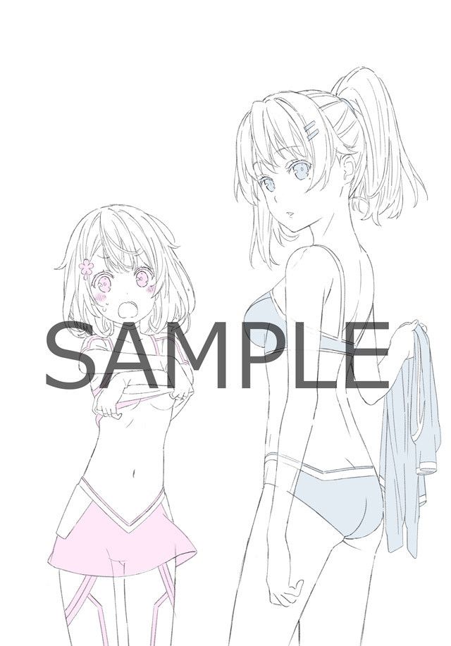 Anime [Egaonodaika] BD/DVD Store benefits girls erotic underwear like erotic illustrations 6