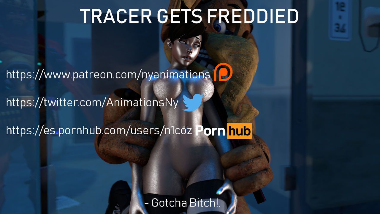 Tracer Gets Freddied (Overwatch / Five Nights At Freddy's) (NYAnimations) Sample 1