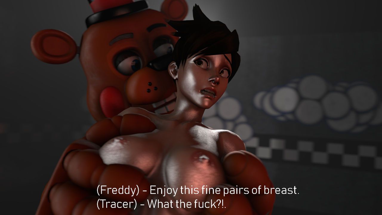 Tracer Gets Freddied (Overwatch / Five Nights At Freddy's) (NYAnimations) Sample 8