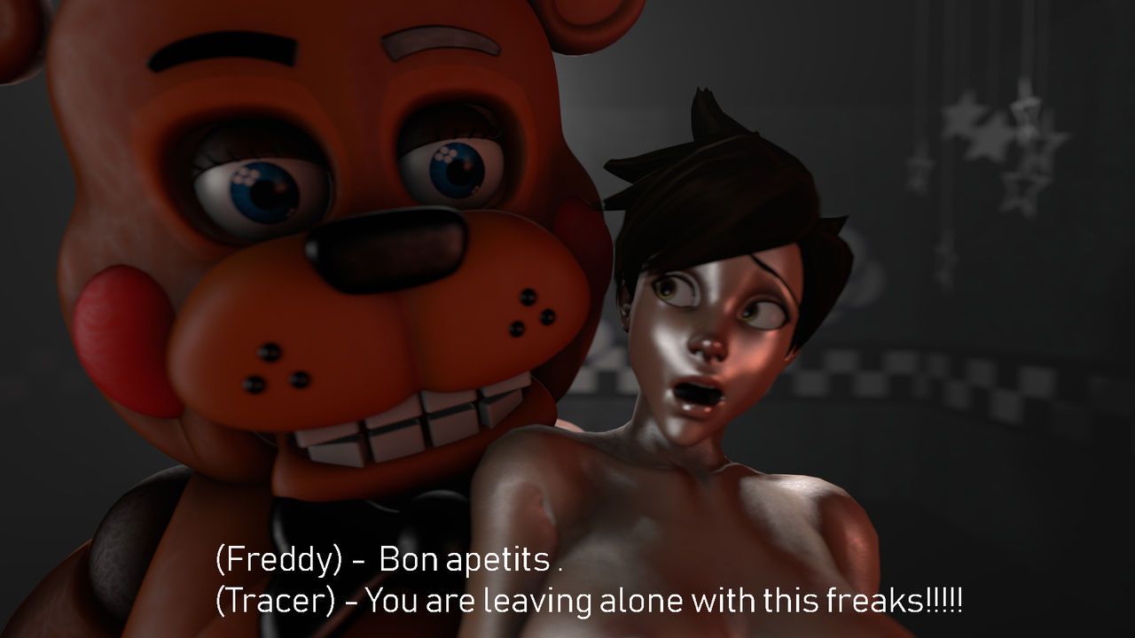 Tracer Gets Freddied (Overwatch / Five Nights At Freddy's) (NYAnimations) Sample 9