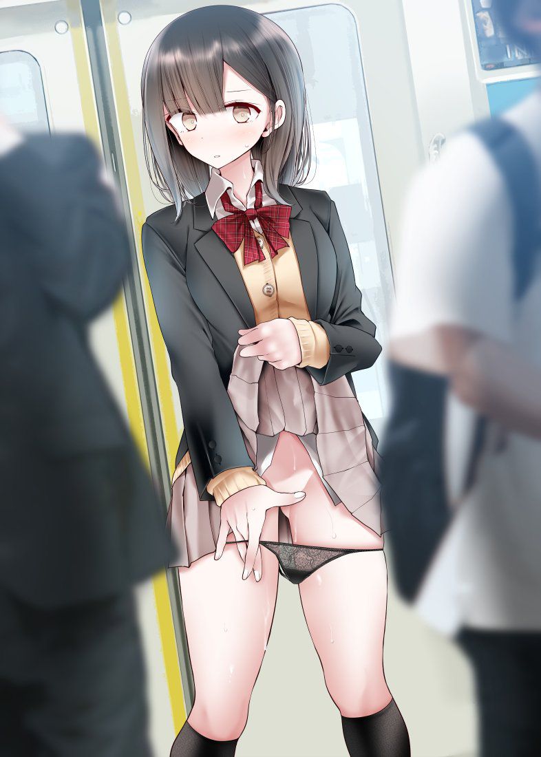 I want to nod! High school girl's slippery thighs image! part29 21