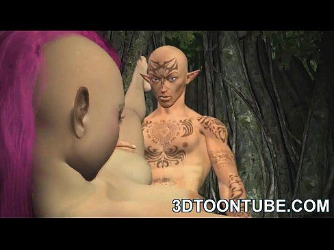 Busty 3D punk elf babe getting fucked deep and hard - 5 min HD Part 1 13