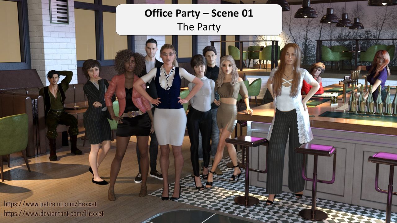 [Hexxet] Office Party - Scene 01 [English] 1