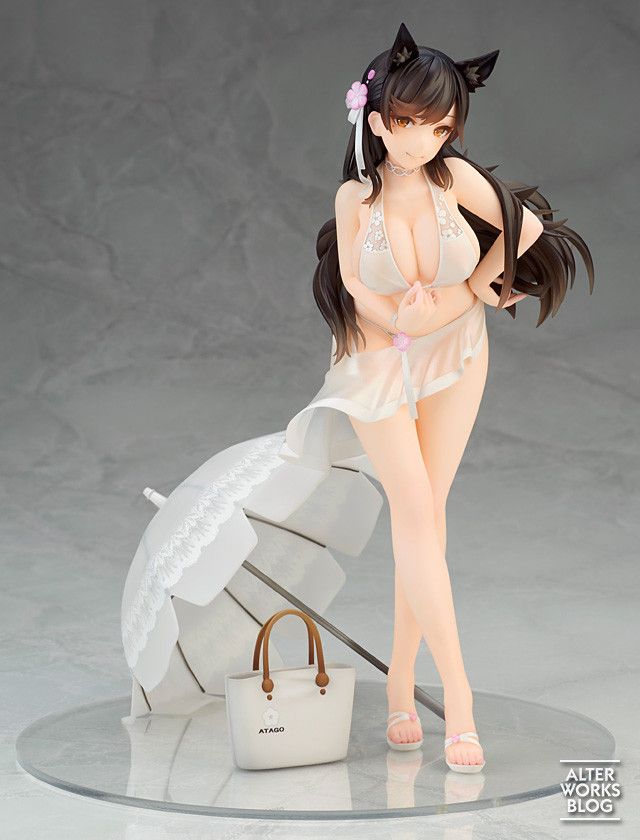 [Azur Lane] Erotic figures of swimsuit, such as sheer breasts too sheer erotic of Atago! 2