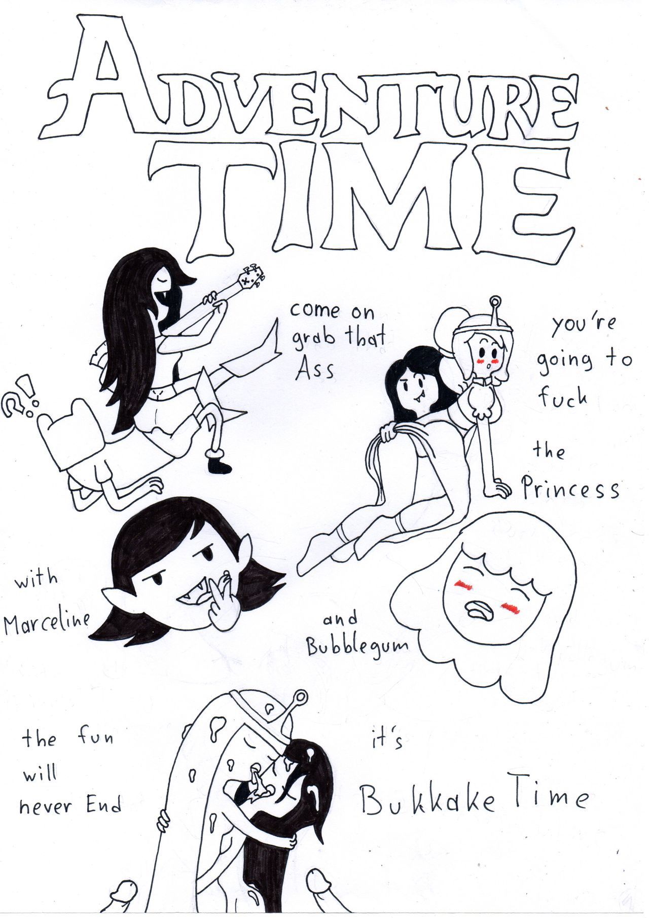 Adventure Time//with Marceline and Bubblegum (Ongoing) 1