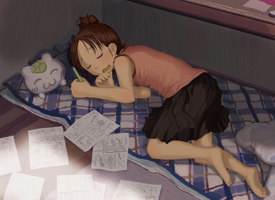 [Secondary] Image summary of the girl who sleeps 32