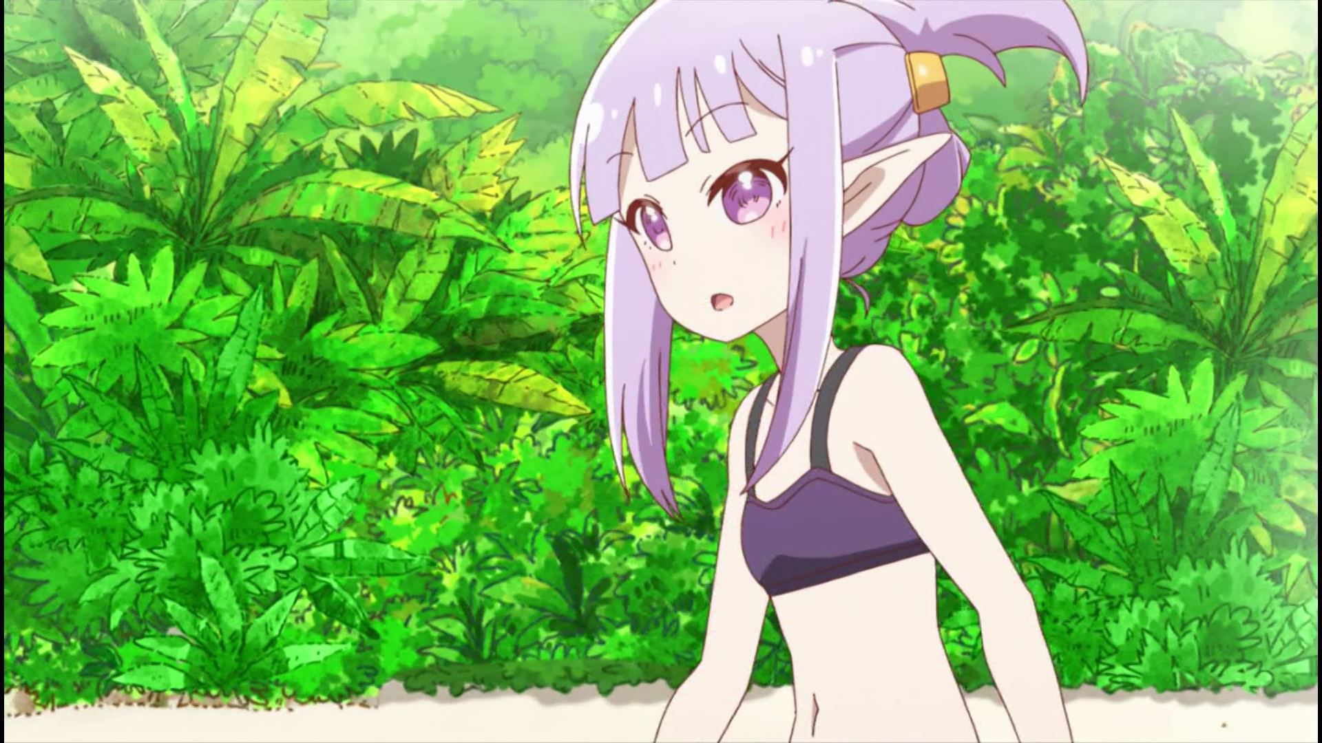 Anime [Enmud ~! Four girls in the story erotic scenes such as their breasts erotic swimsuit! 11