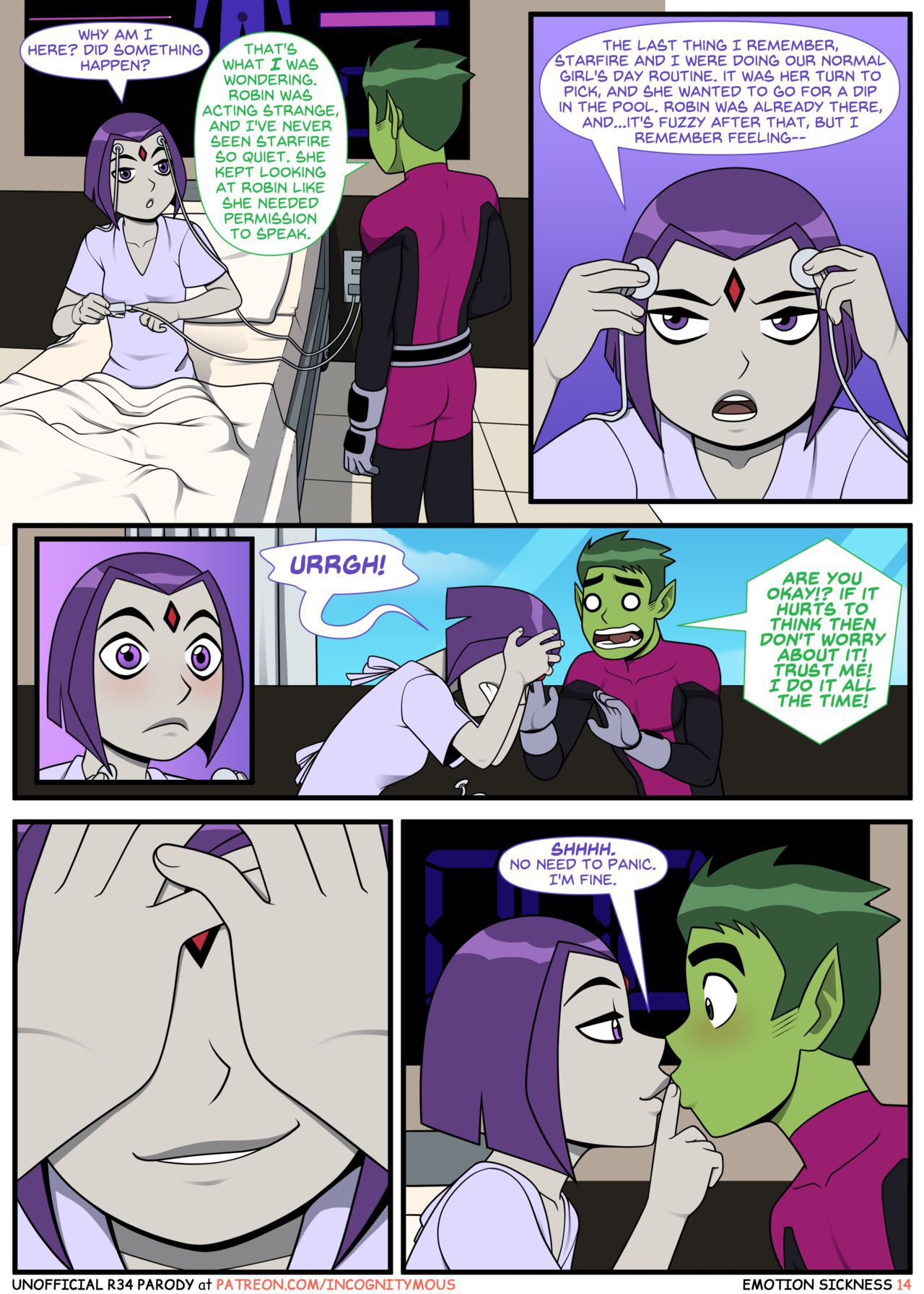(Incognitymous) Teen Titans - Emotion Sickness(Complete) 14