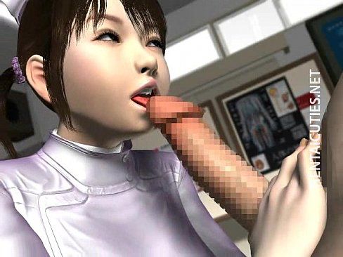 Stabbing the calluses 3D hentai slut eat 15