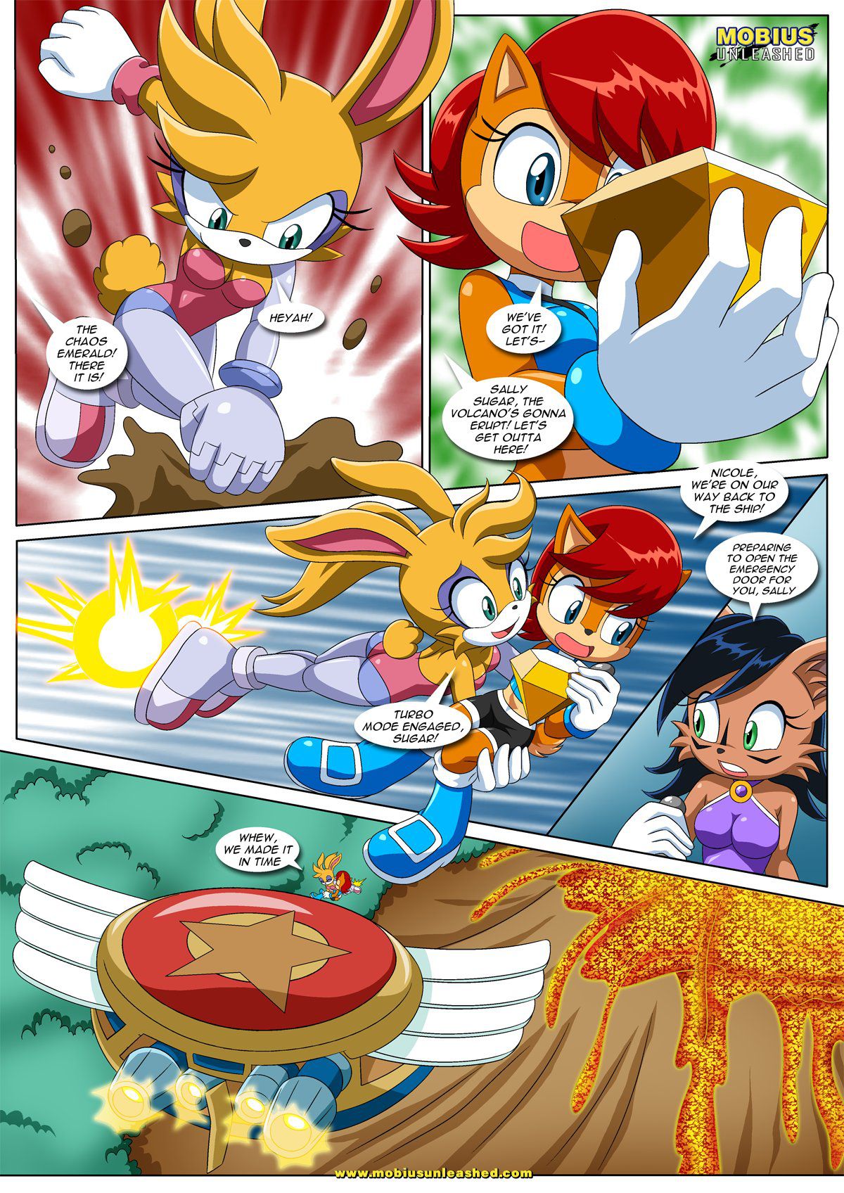 [Palcomix] Sonic Project XXX 4 (Sonic The Hedgehog) [Ongoing] 18