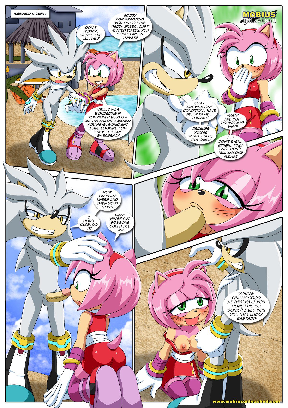[Palcomix] Sonic Project XXX 4 (Sonic The Hedgehog) [Ongoing] 4