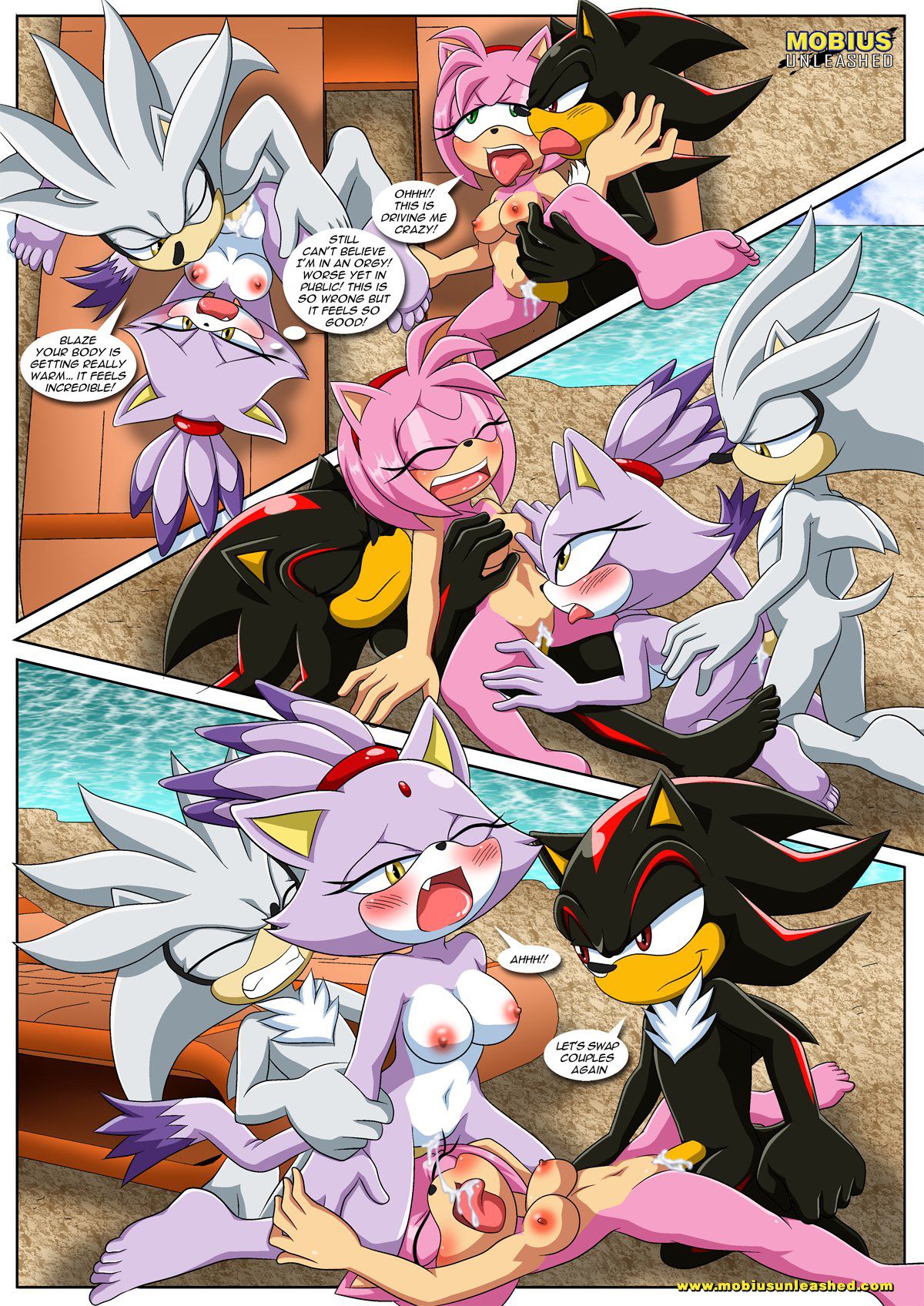 [Palcomix] Sonic Project XXX 4 (Sonic The Hedgehog) [Ongoing] 8