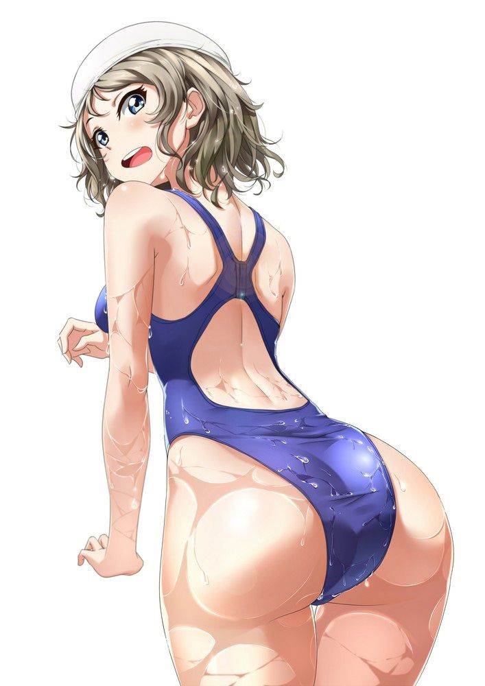 [Secondary] erotic body line is Maru-clear competitive swimsuit photo Gallery 9