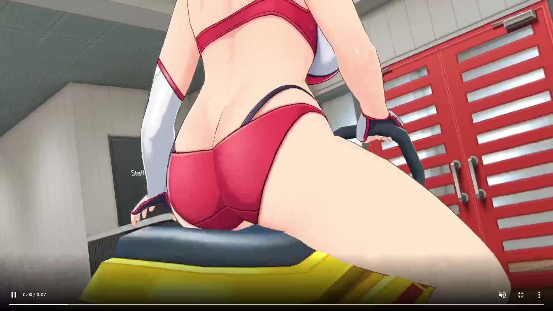 New smartphone game "Dolphin Wave" girls battle with jet skis in erotic swimsuits! 46