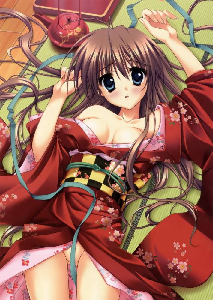 Erotic images of kimono/yukata want! 18