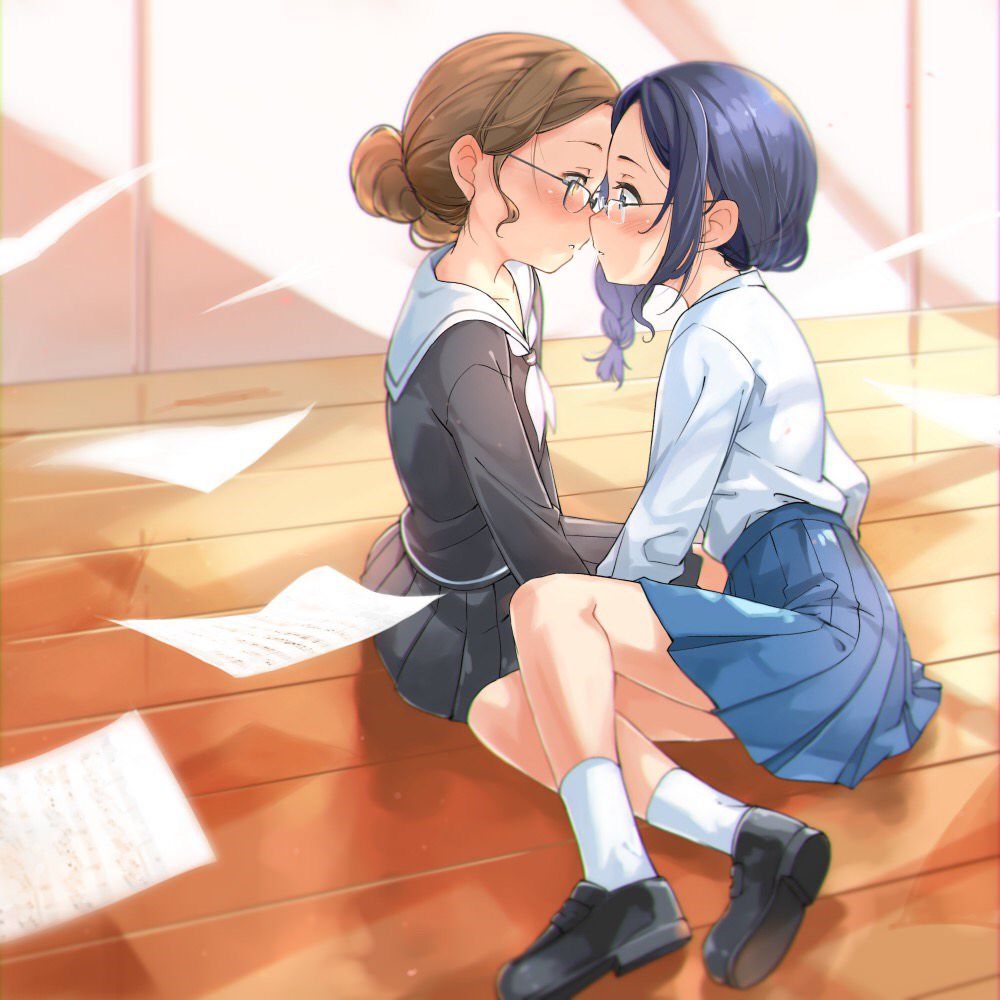 In the secondary erotic image of Lily and lesbian! 19