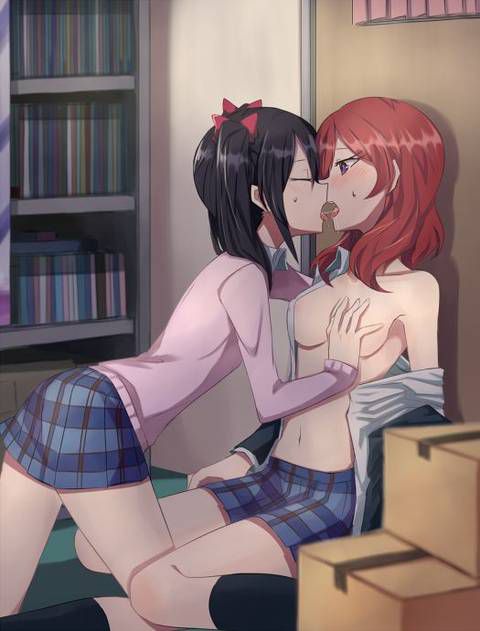In the secondary erotic image of Lily and lesbian! 2