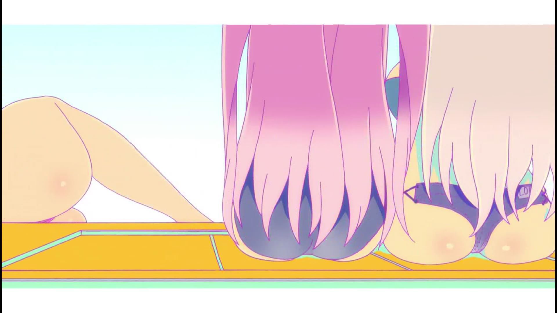 Anime [Panpastel memories] 2 girls in erotic swimsuit and butt is amazing eh ed! 22