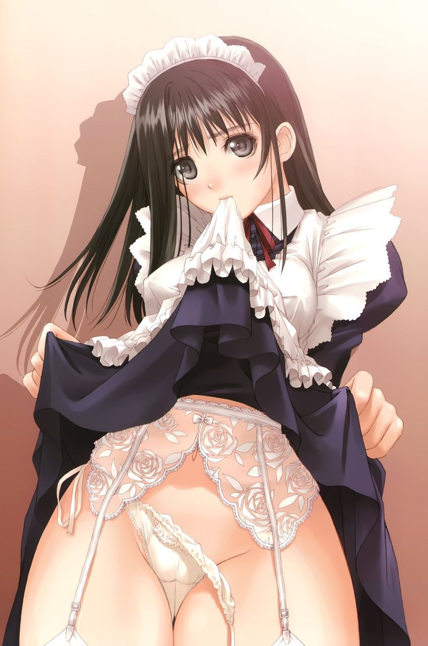 Two-dimensional beautiful girl dressed in maid clothes photo vol.7 42