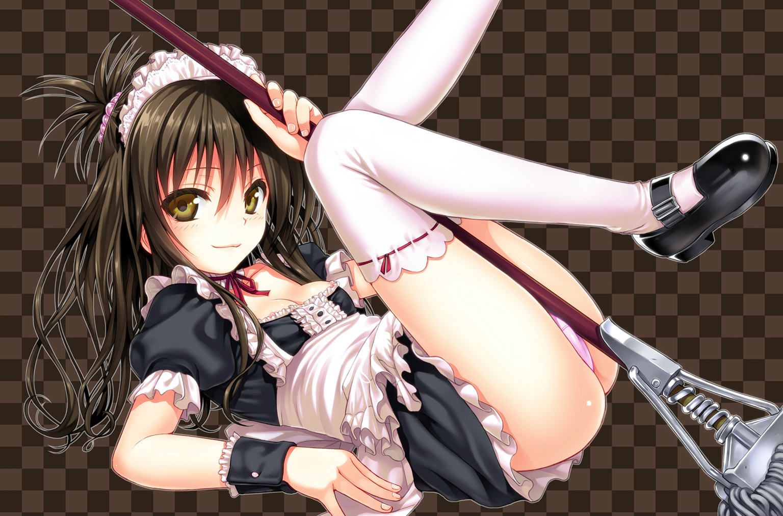 Two-dimensional beautiful girl dressed in maid clothes photo vol.7 50