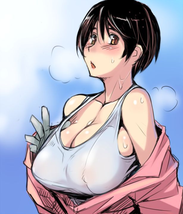 [Secondary] erotic image of a girl who is sweating drenched sweat please 8