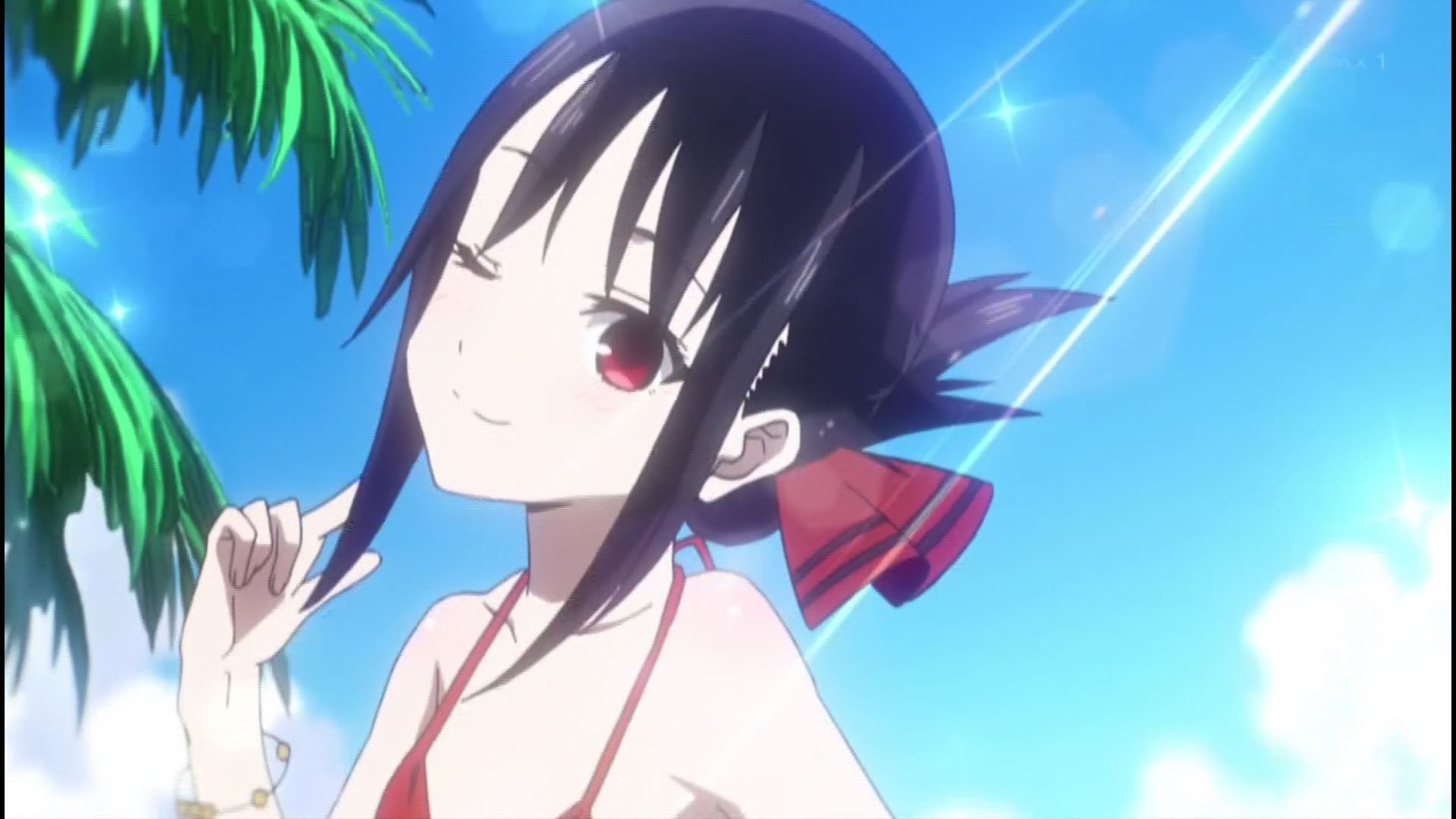 Anime [Kaguya want to be heard] 2 in the story of a girl erotic Pettanko swimsuit and breasts! 4