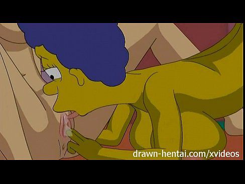 Lesbian hentai - Lois Griffin and Marge Simpson 10