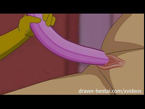 Lesbian hentai - Lois Griffin and Marge Simpson 12