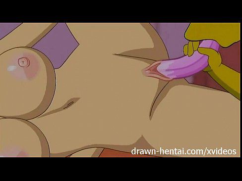 Lesbian hentai - Lois Griffin and Marge Simpson 13