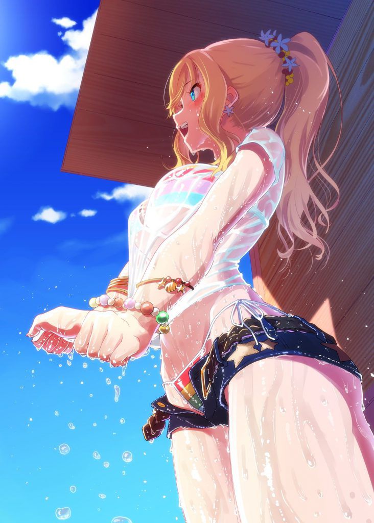 Reviewing erotic images of the Idolmaster 15