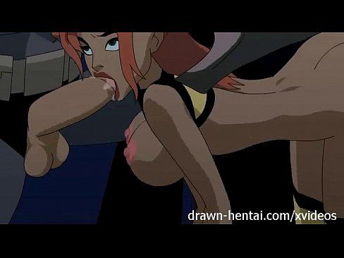 Justice League hentai - Batman's Dick for two chicks 22