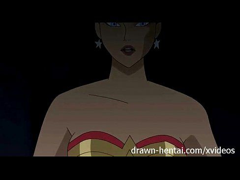 Justice League hentai - Batman's Dick for two chicks 5