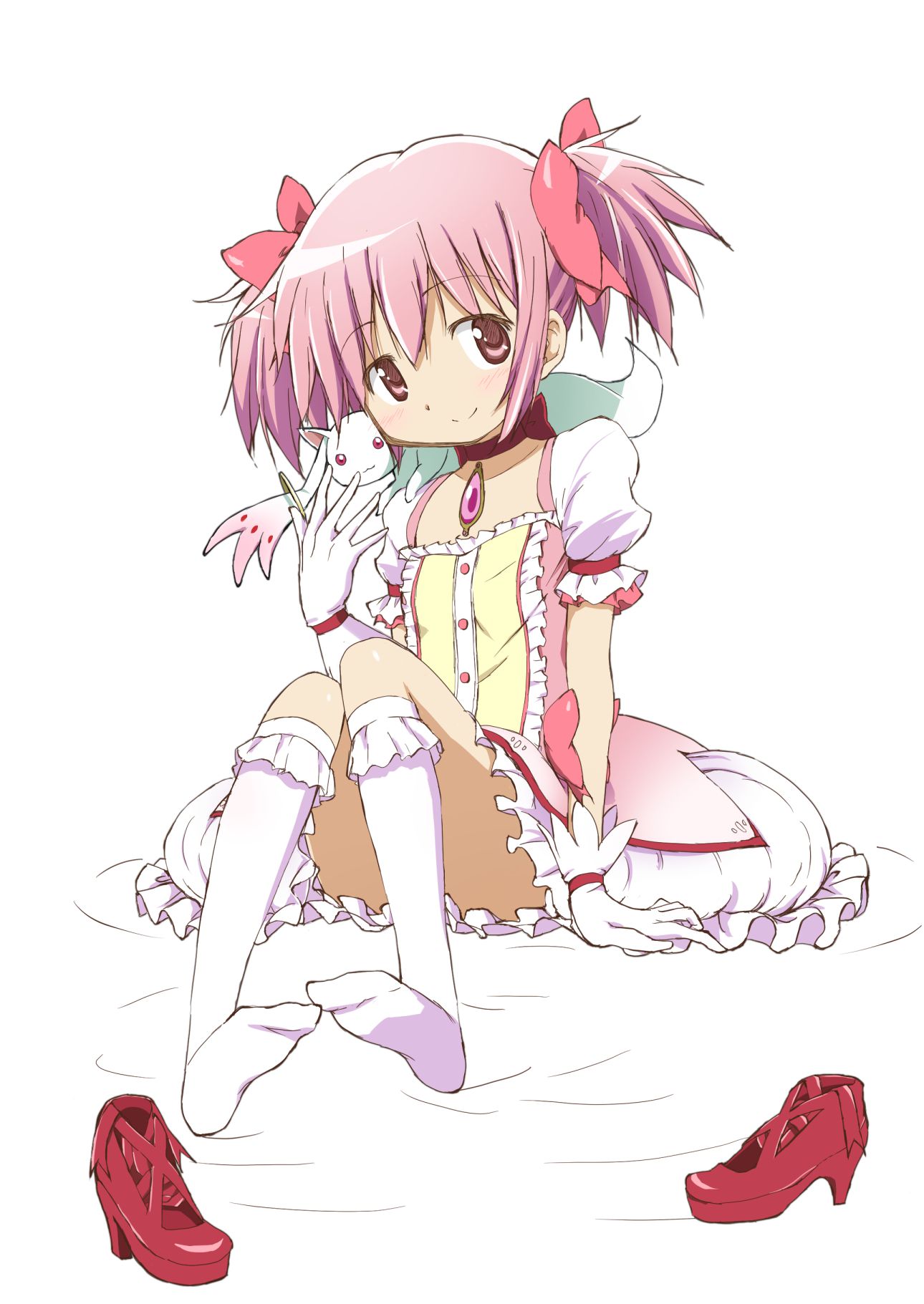 Kaname Madoka "I do not see it with naughty eyes because it is a magical girl..." ← This W, W, W 1