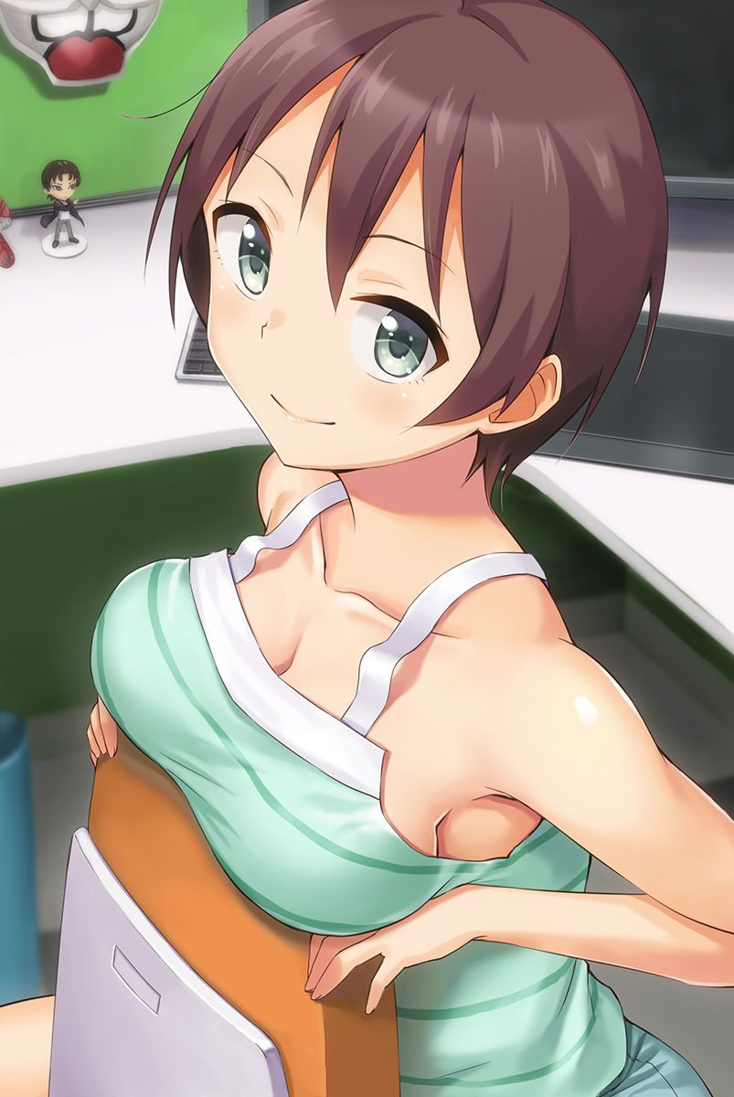 [2nd] The secondary erotic image of the heavily girl that the breasts are sittin' to the thing 5 [Oppai] 13