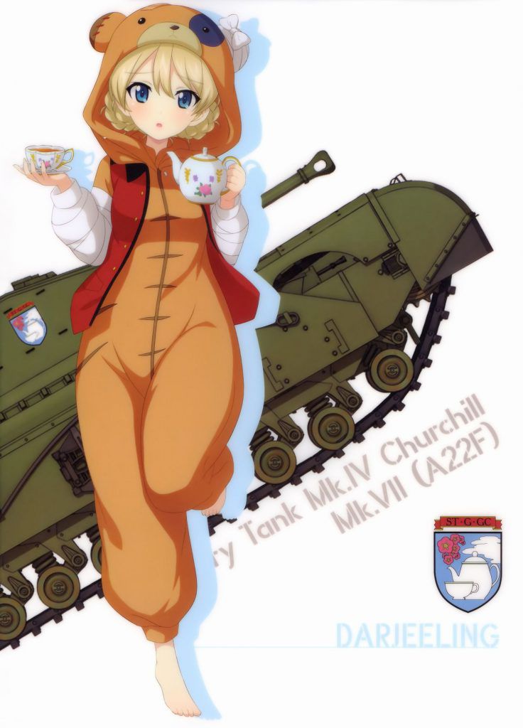 [Secondary] naughty image of a pretty girl in the Mechasico of Girls und Panzer 25