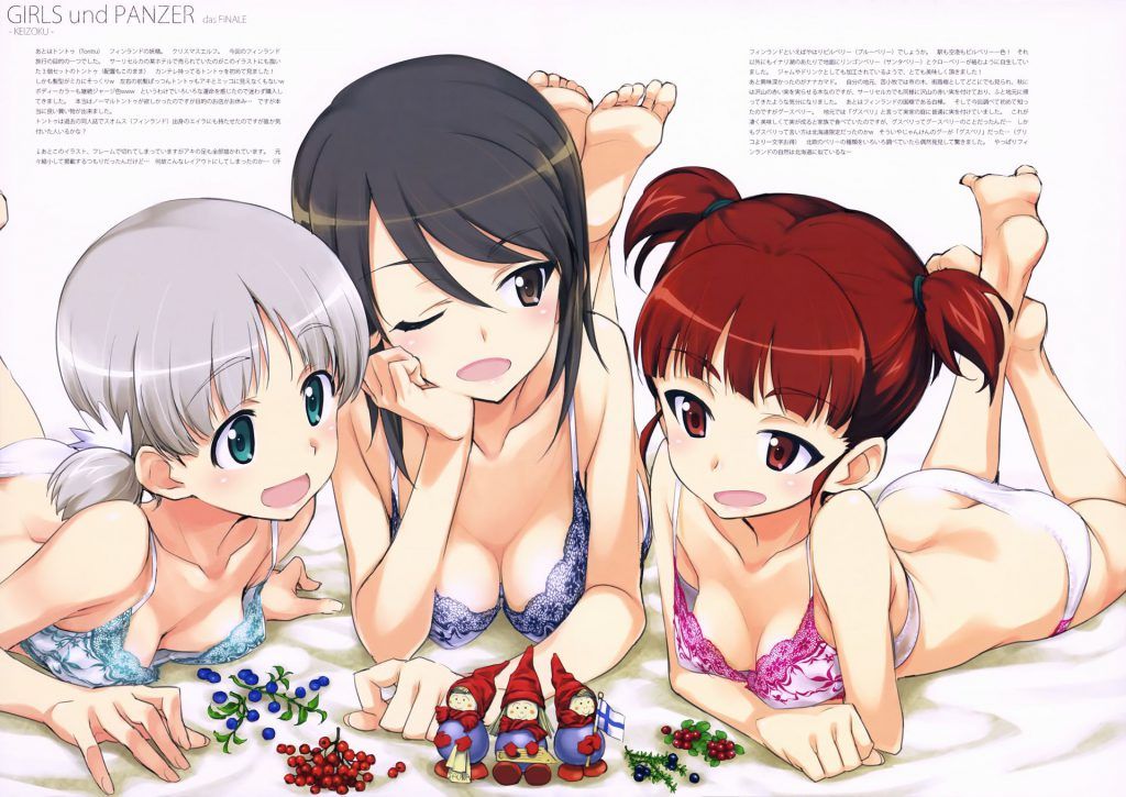 The attractiveness of girls und Panzer is verified in erotic images 9