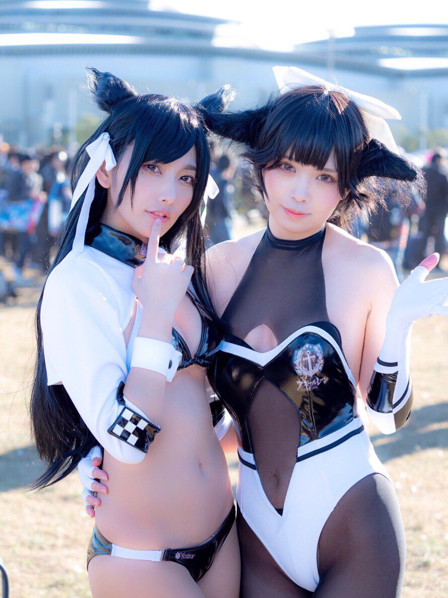 [Image] Azurlane woman cosplay is too erotic first without inevitable wwwwwwww 8