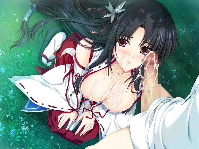 The girl of the Miko or yukata or kimono is unbearably fond of erotic images 14