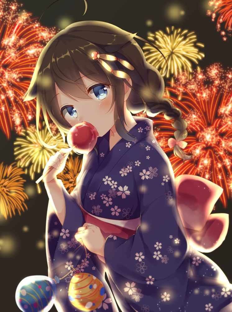 The girl of the Miko or yukata or kimono is unbearably fond of erotic images 18