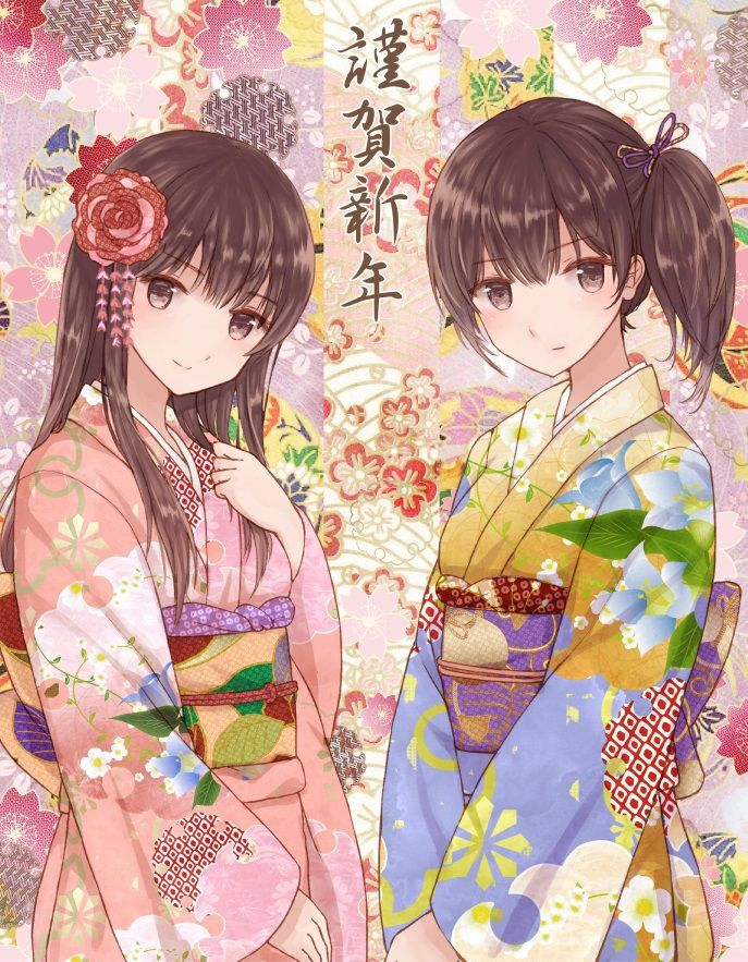 [New Year] Kantai collection Furisode images 2019 50 Photos 12