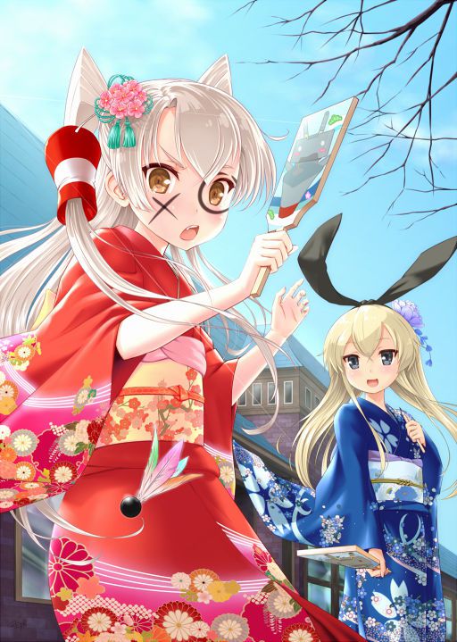 [New Year] Kantai collection Furisode images 2019 50 Photos 29