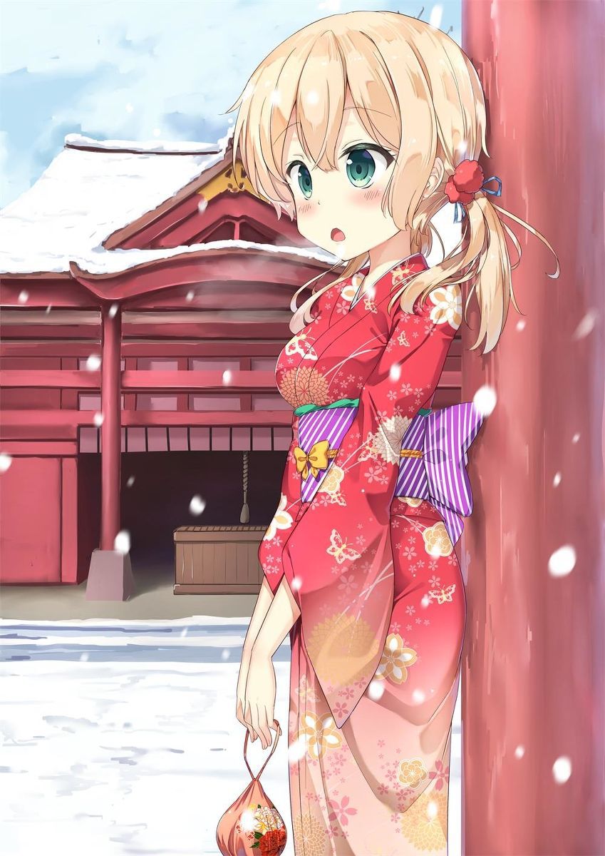 [New Year] Kantai collection Furisode images 2019 50 Photos 39