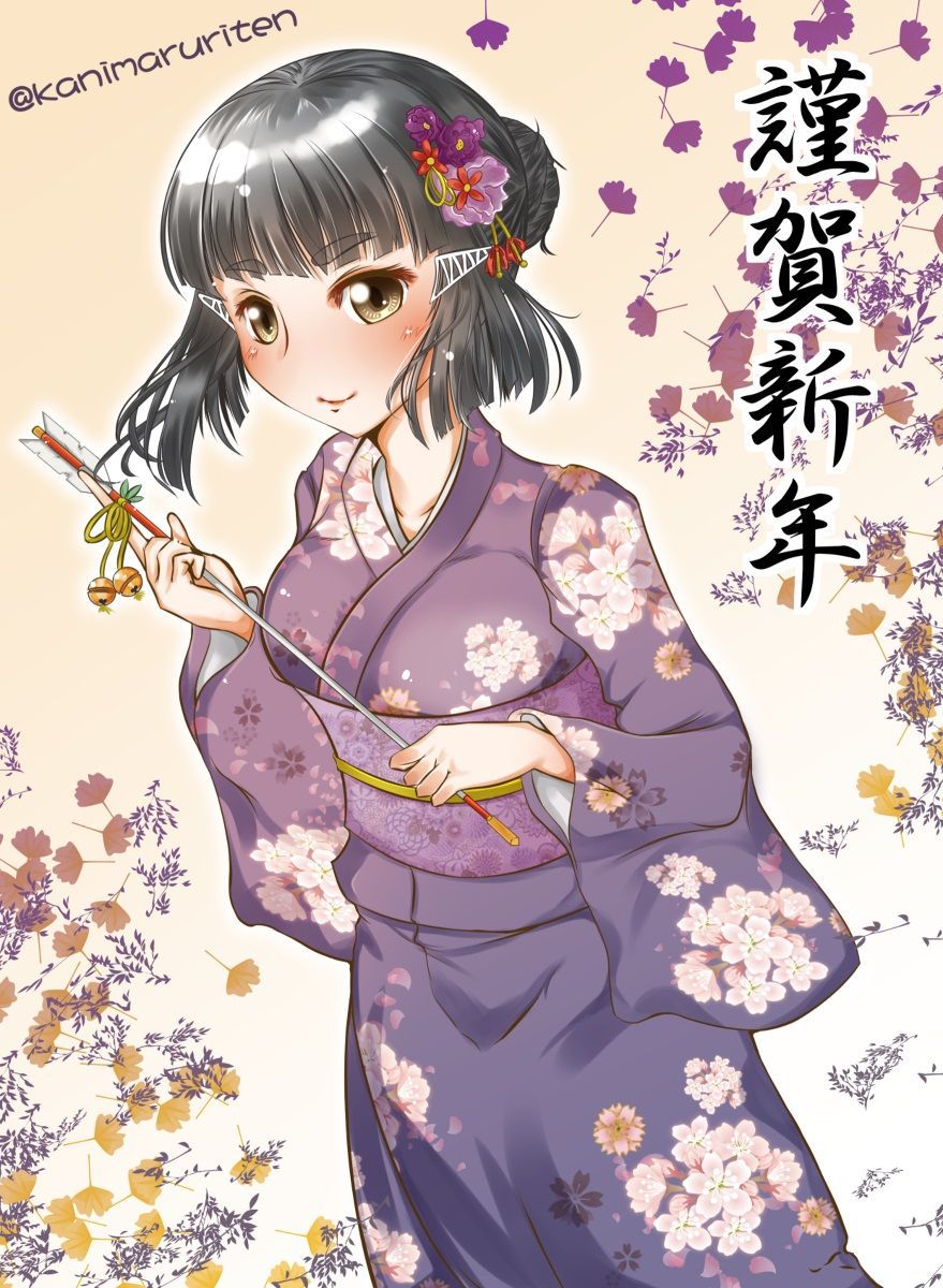 [New Year] Kantai collection Furisode images 2019 50 Photos 6