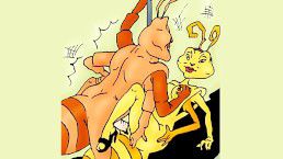 Famous cartoon heroes Antz hardcore orgy 5