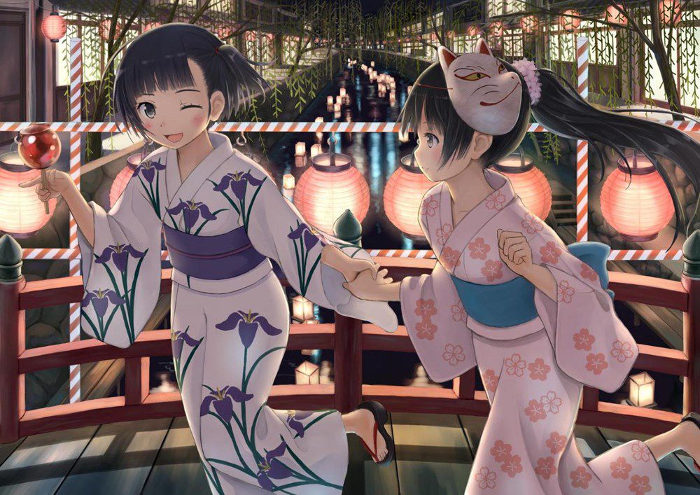 The thread to put the erotic image of kimono and yukata randomly 19