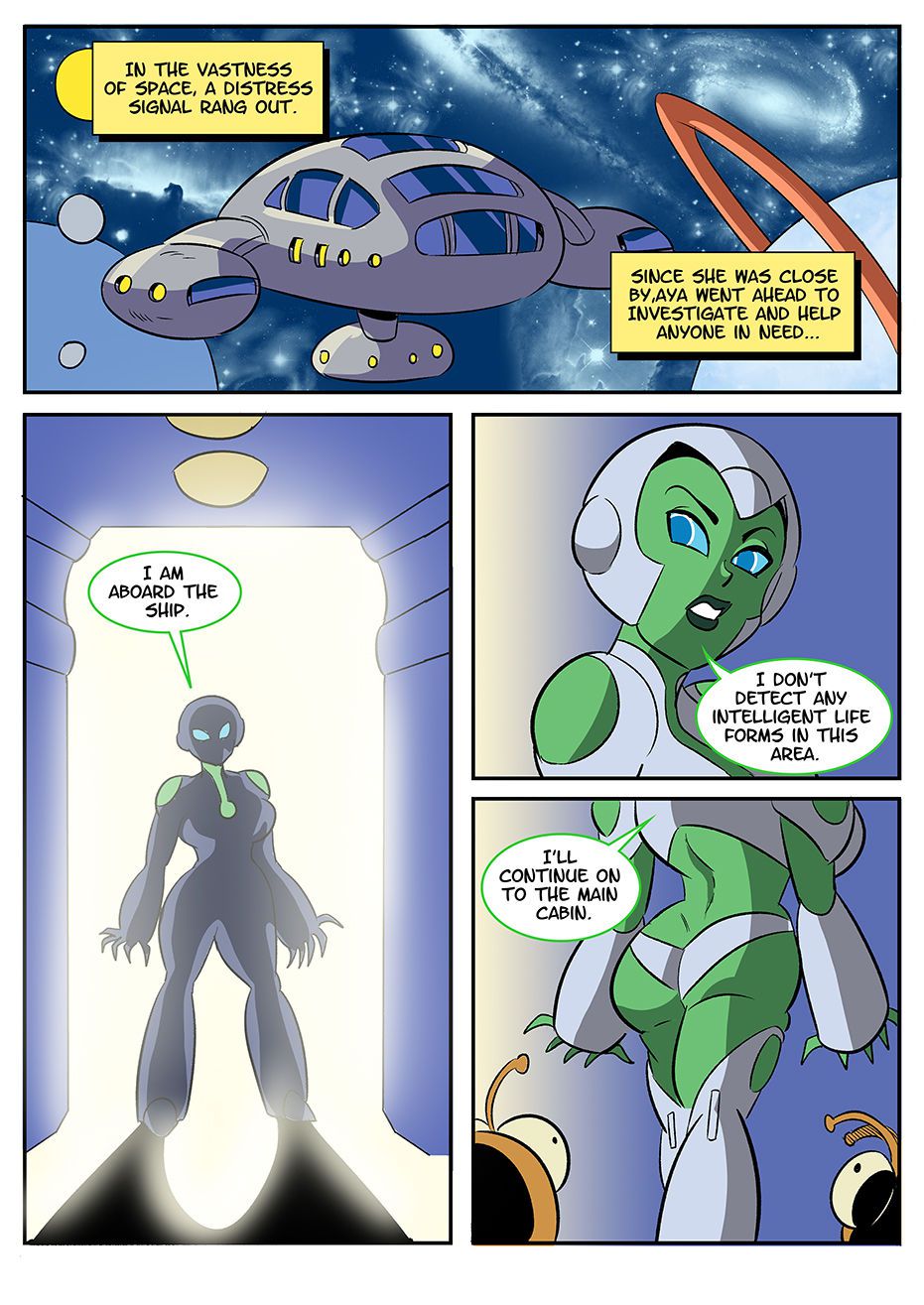 [Glassfish] Aya - Intergalactic Trouble (Green Lantern) 1