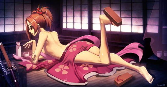 Review the erotic images of kimono and yukata 27