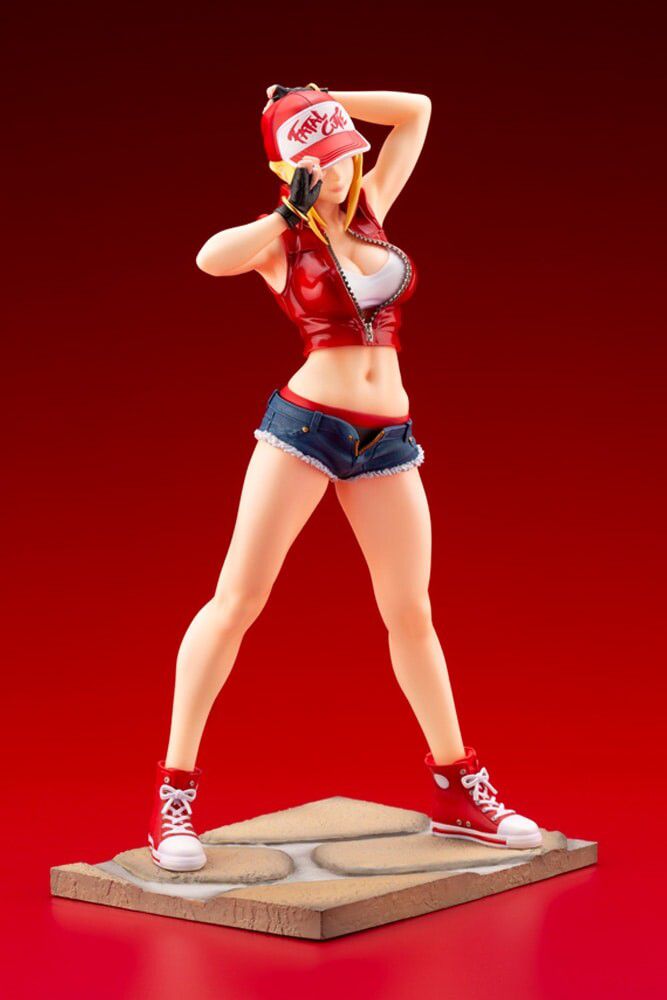 "SNK Heroines" Erotic figure of Terry Bogard's erotic feminized into a busty beautiful girl 10